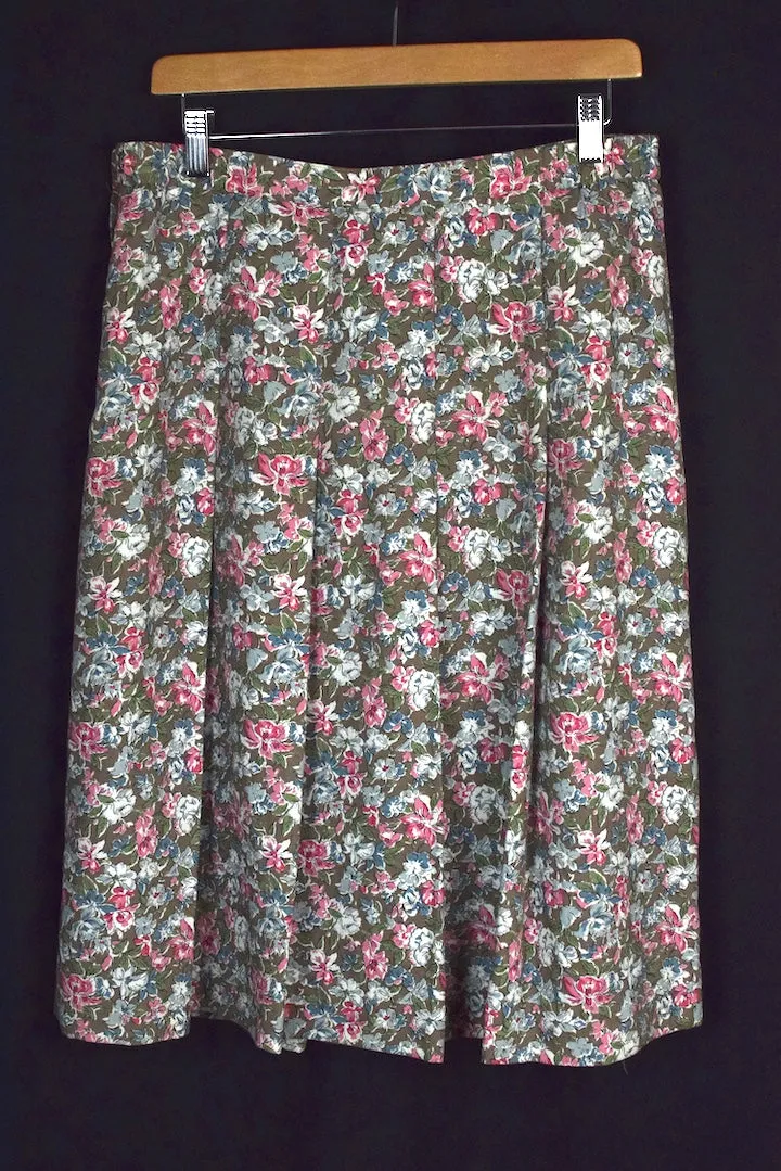 AGASA Brand Floral Print Skirt