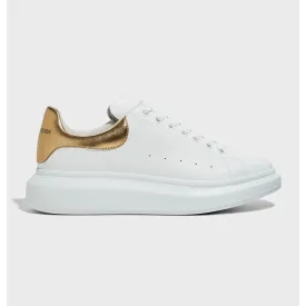 Alexander McQueen Larry Leather Platform Sneakers (MEN)