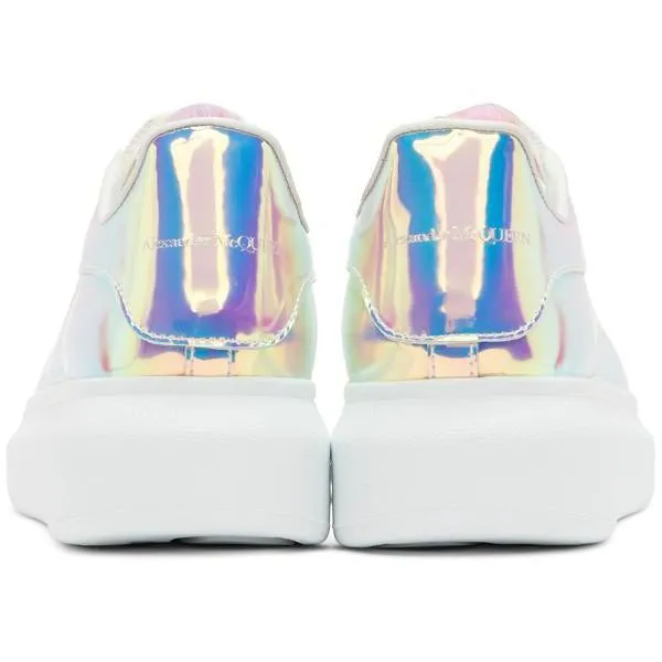 Alexander McQueen SSENSE Exclusive Multicolor Holographic Oversized Sneakers
