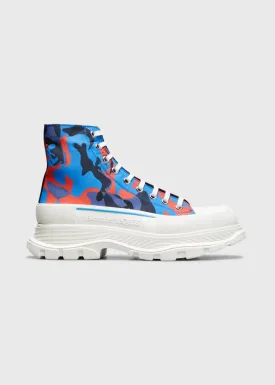 ALEXANDER McQUEEN TREAD SLICK CAMO PRINT SNEAKERS