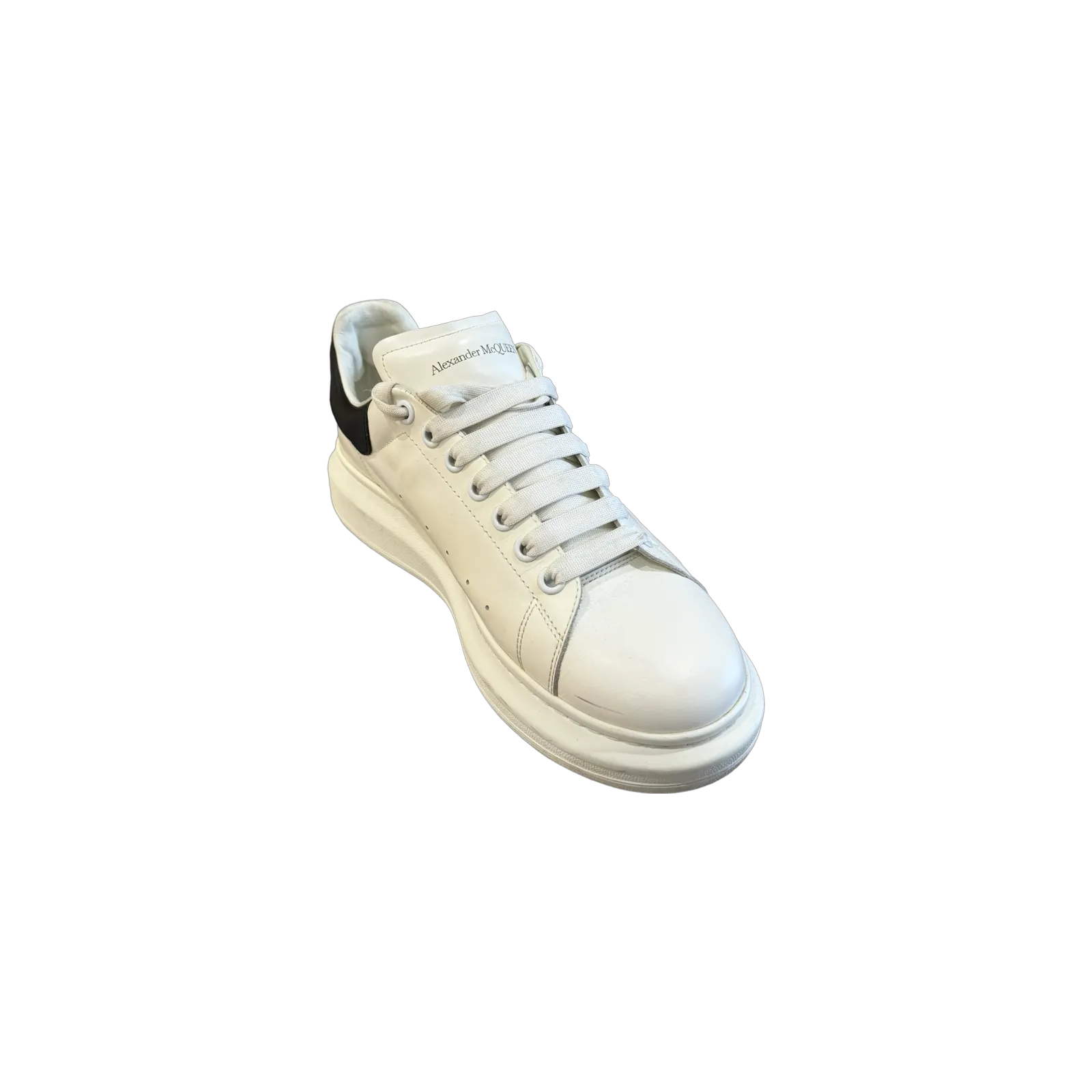 Alexander McQueen Unisex Leather Sneakers (Size 42)
