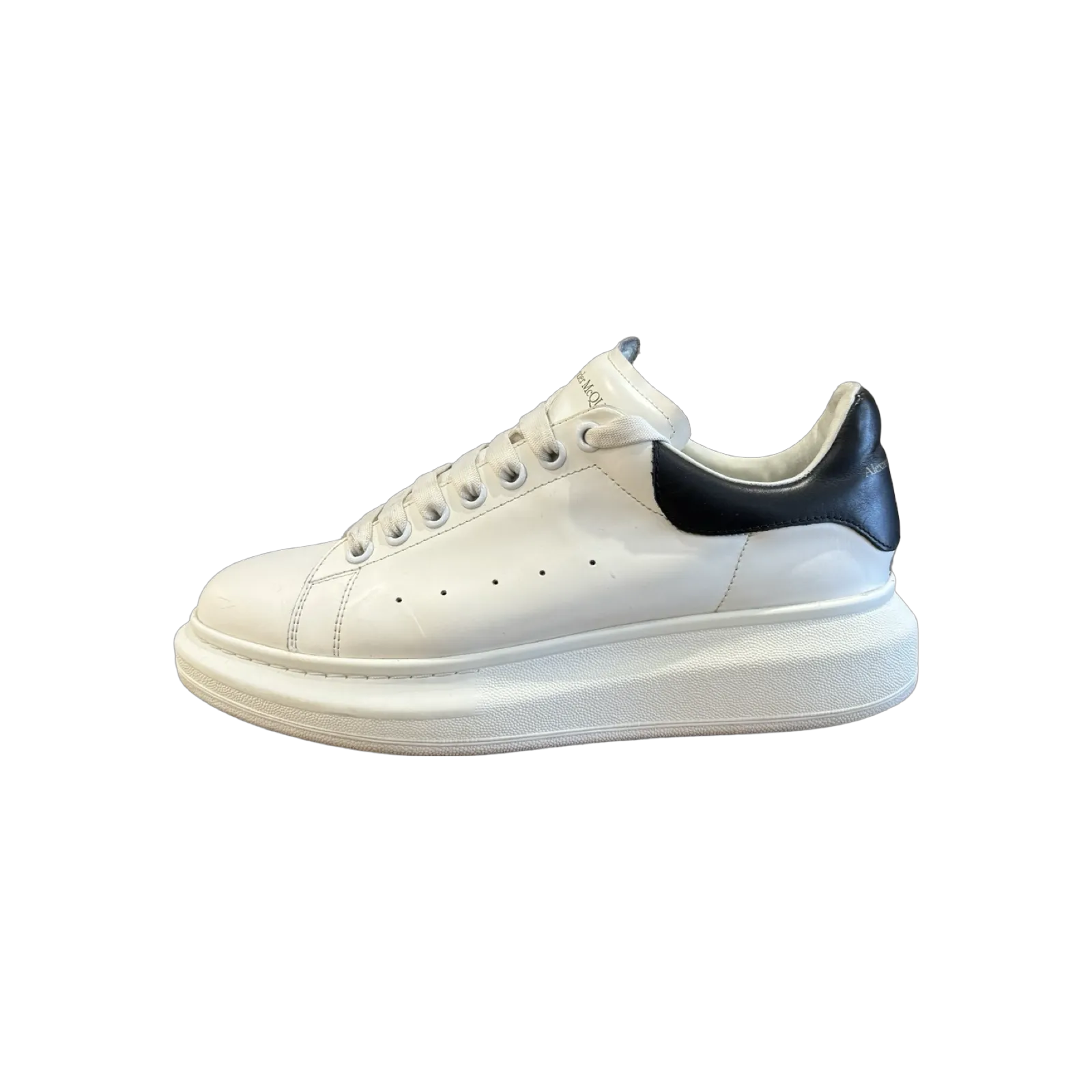 Alexander McQueen Unisex Leather Sneakers (Size 42)