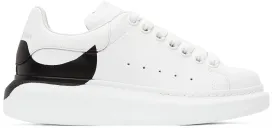 Alexander McQueen White Dropped Heel Counter Oversized Sneakers