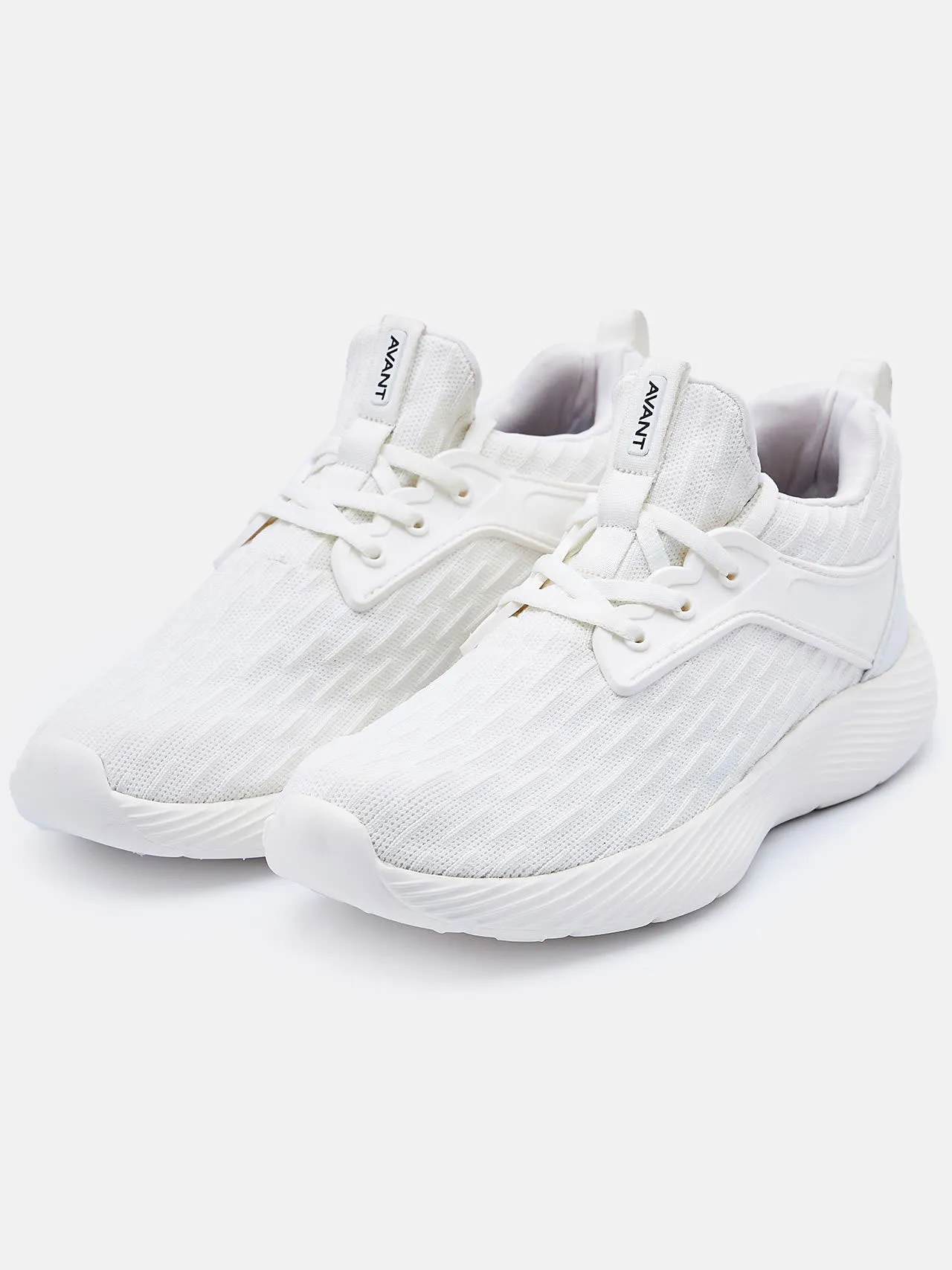 Avant Men's FeatherLite Running and Walking Shoes- White