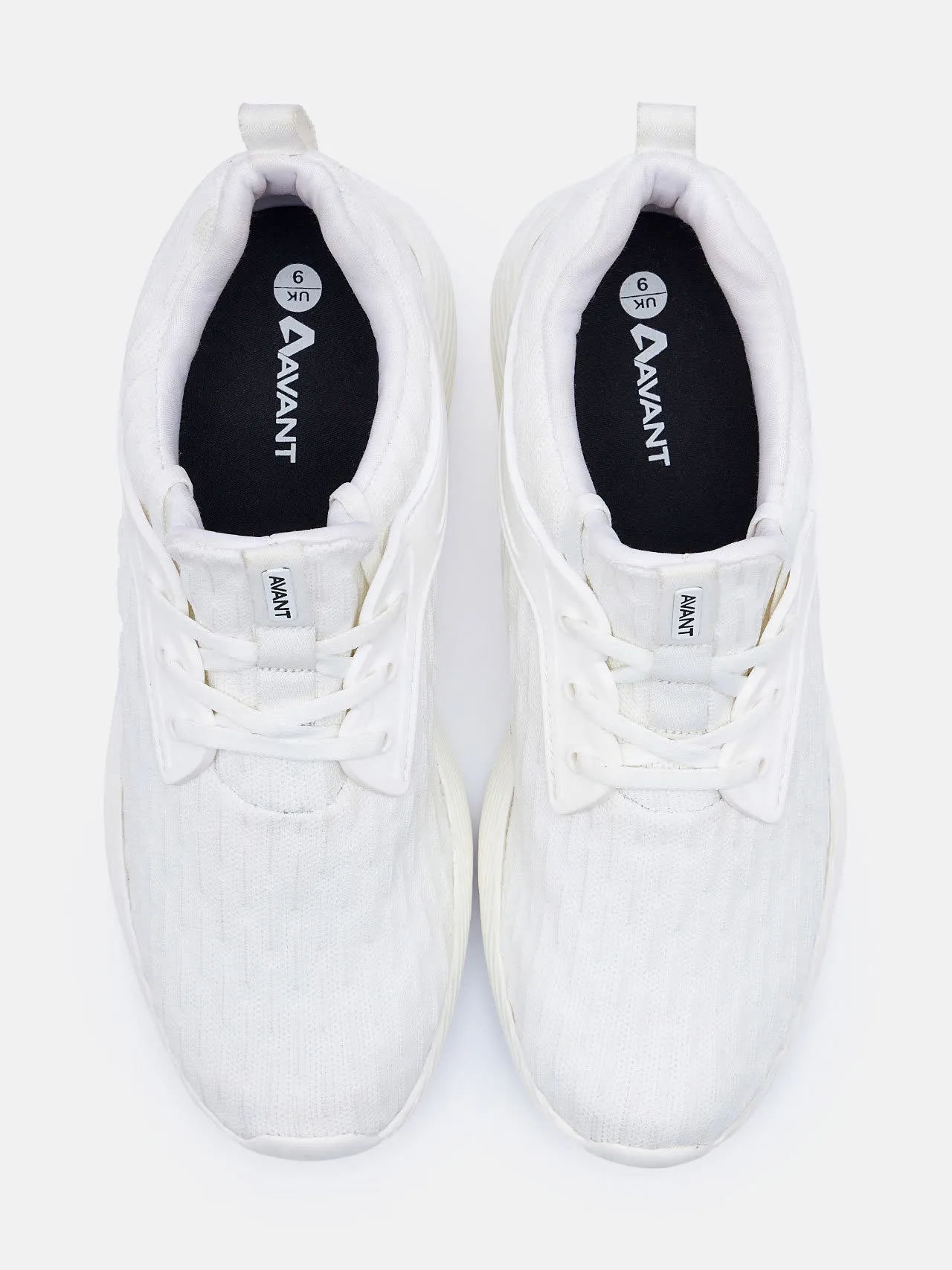 Avant Men's FeatherLite Running and Walking Shoes- White