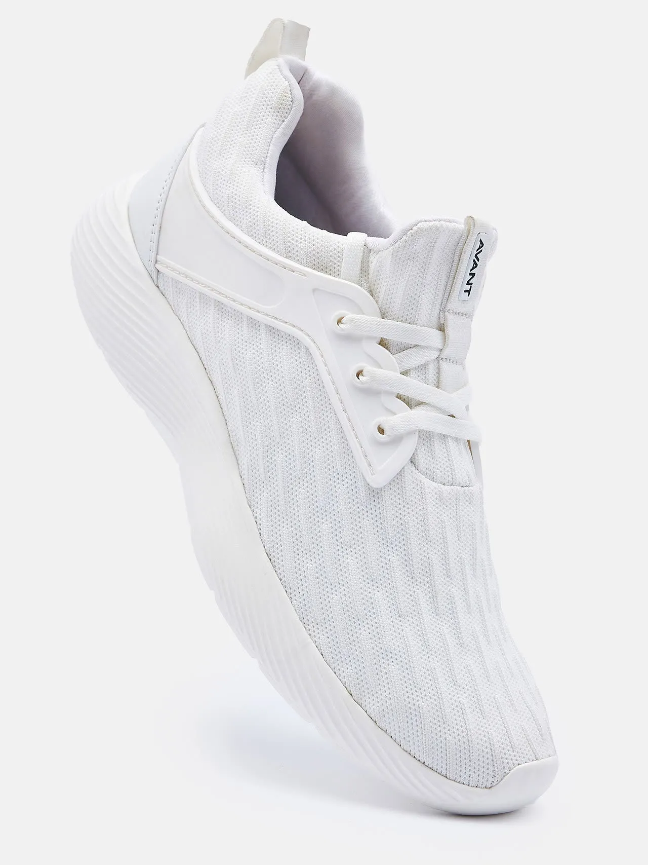 Avant Men's FeatherLite Running and Walking Shoes- White