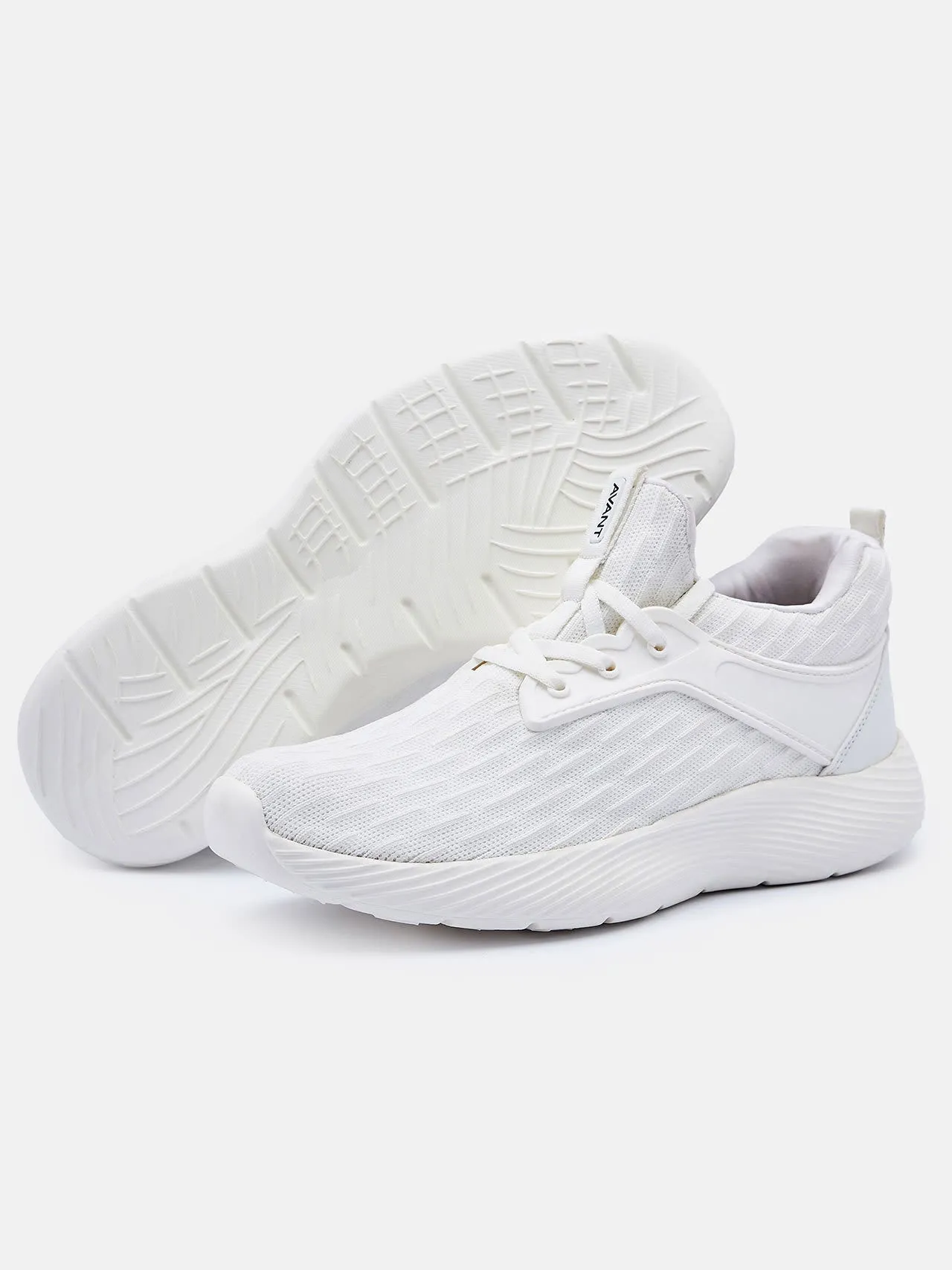 Avant Men's FeatherLite Running and Walking Shoes- White