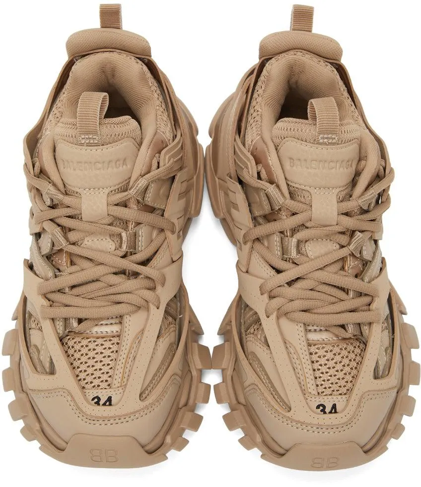 Balenciaga Beige Track Sneakers