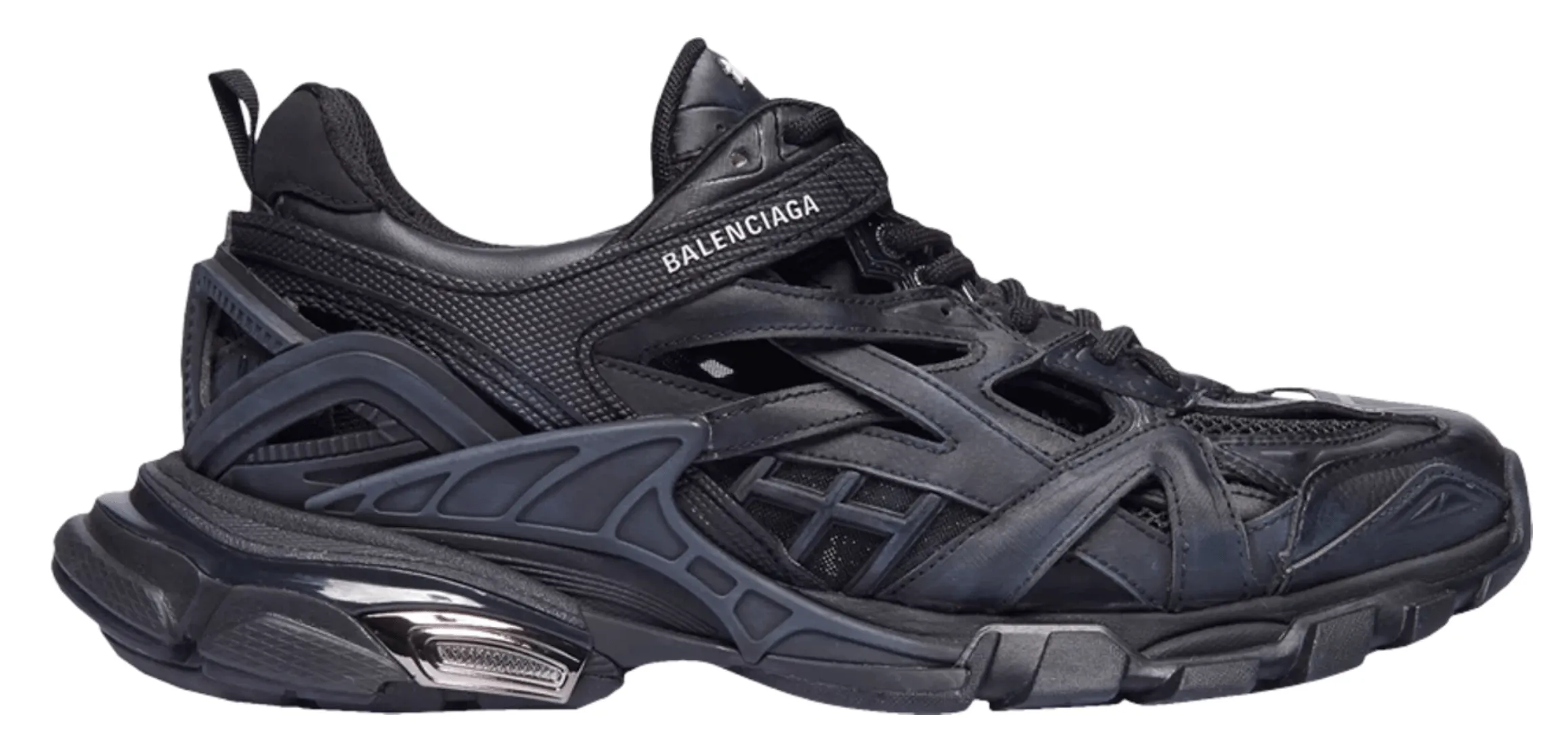 Balenciaga Track 2 Trainer Clear Sole Black (W)