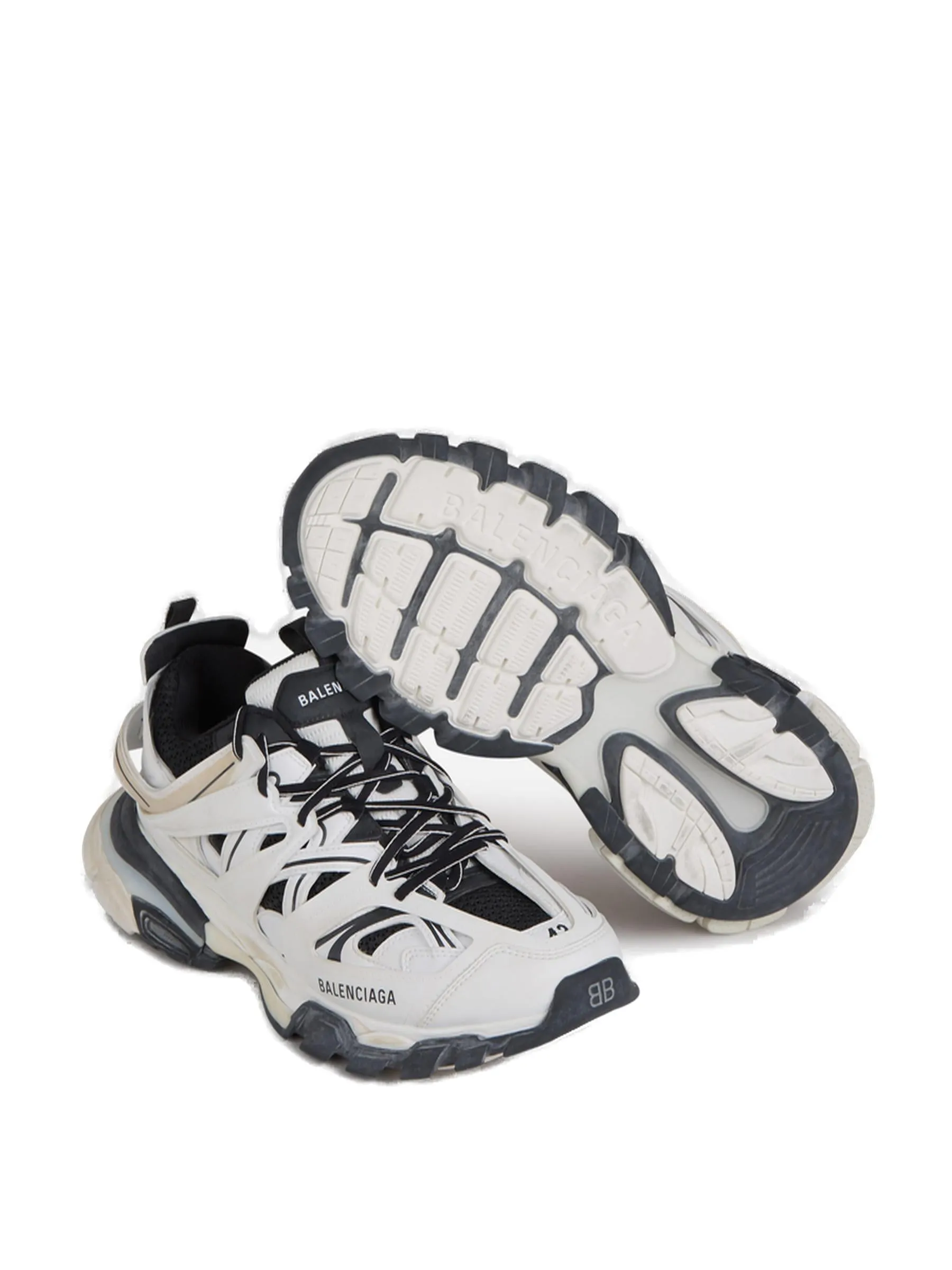 Balenciaga Worn Out Track Lace-Up Sneakers