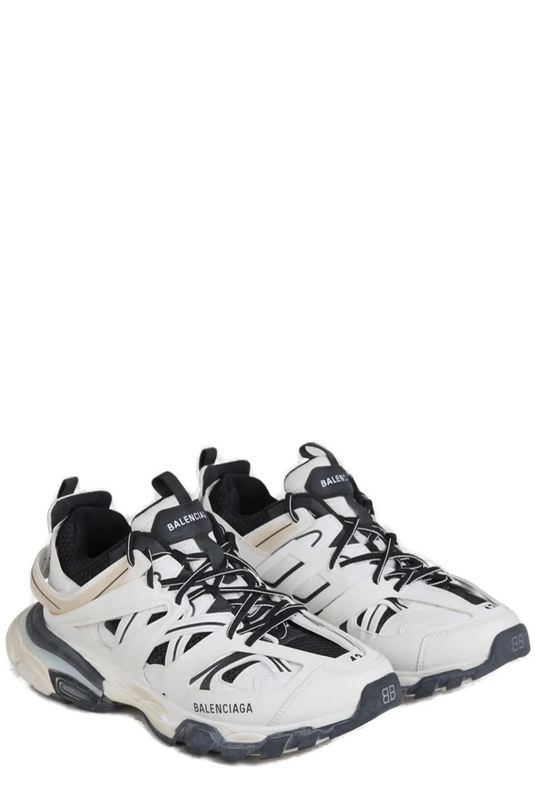 Balenciaga Worn Out Track Lace-Up Sneakers