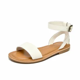 BeauToday Outdoor Summer Flat Sandals for Women