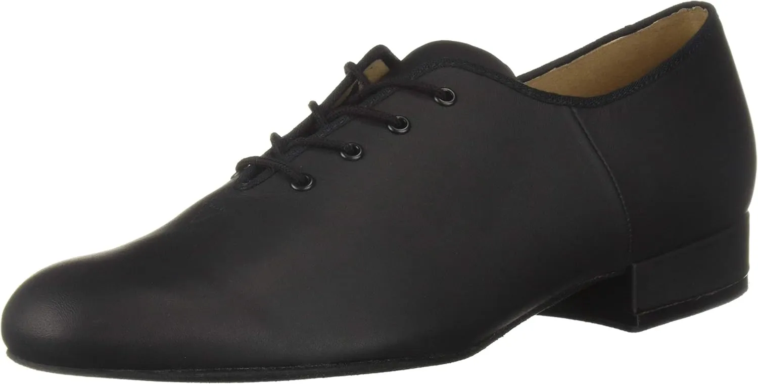 Bloch Men's Jazz Oxford Suede Sole Dance Shoe, Black, 7 Medium US