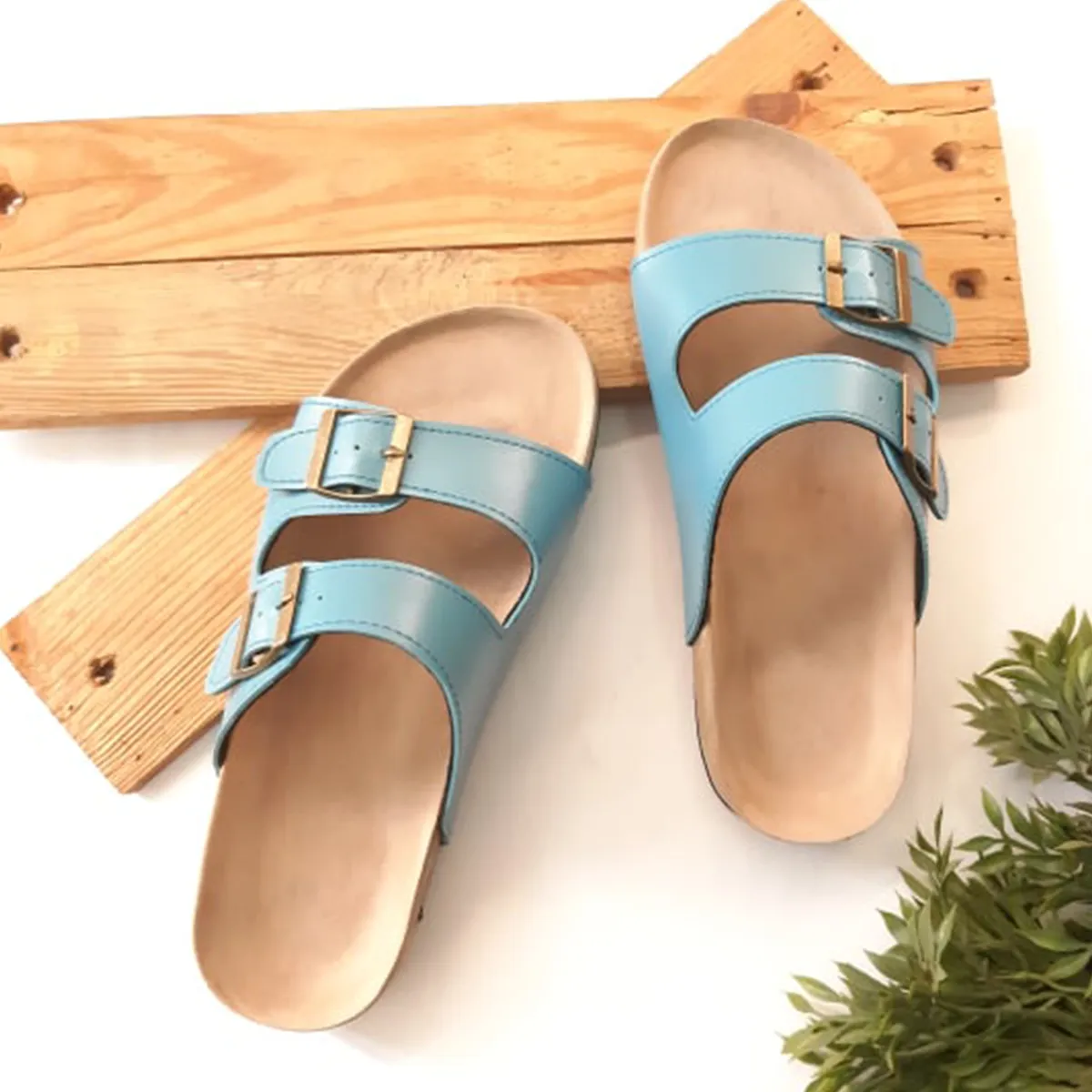 Buckled Slip-Ons - 4,5,9,10,11,12