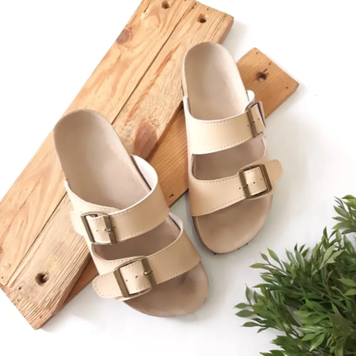 Buckled Slip-Ons - 4,5,9,10,11,12