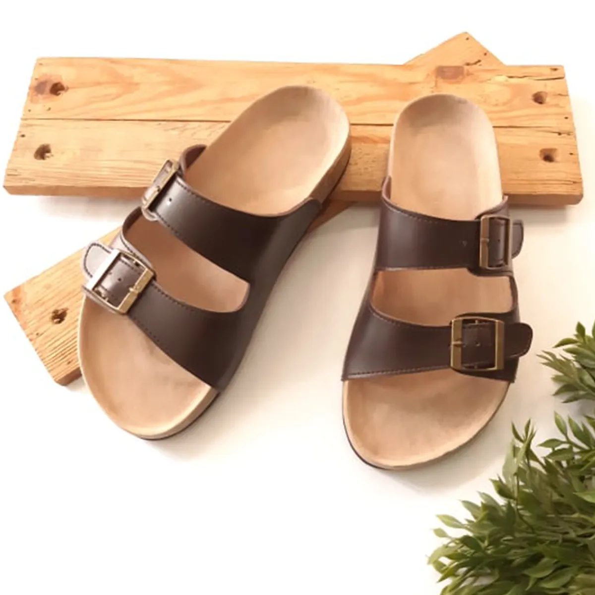 Buckled Slip-Ons - 4,5,9,10,11,12