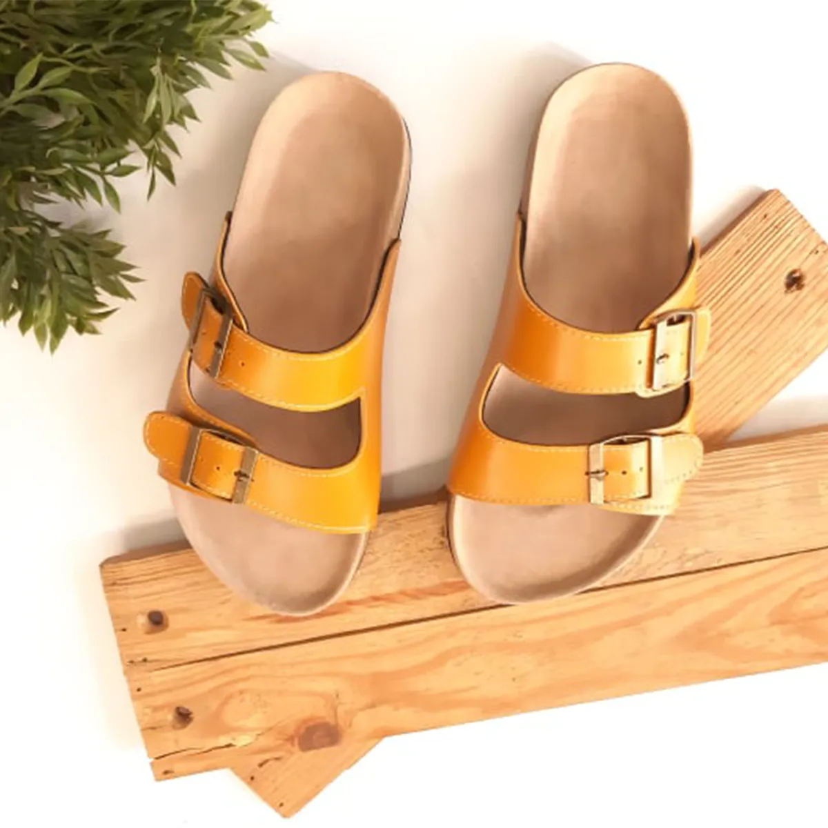 Buckled Slip-Ons - 4,5,9,10,11,12