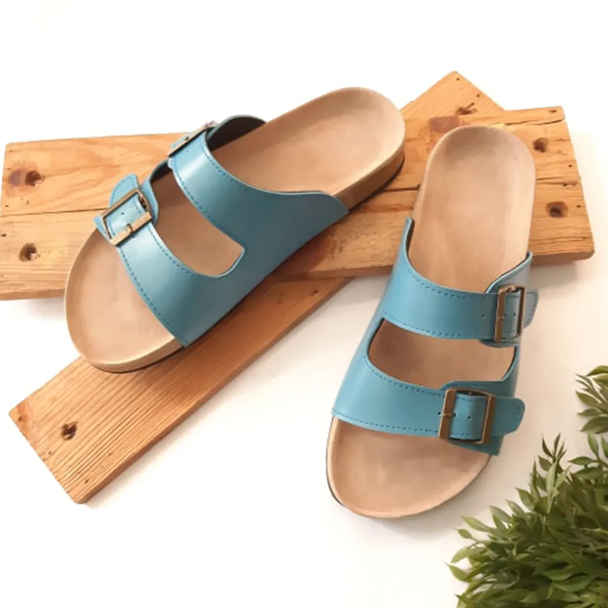 Buckled Slip-Ons - 4,5,9,10,11,12