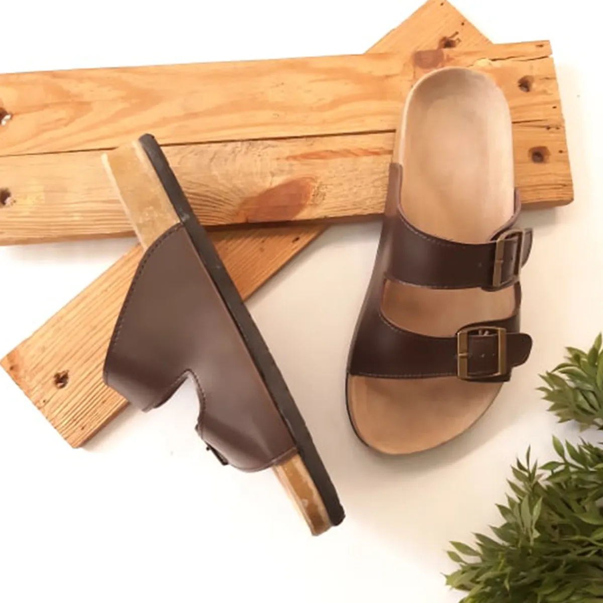 Buckled Slip-Ons - 4,5,9,10,11,12