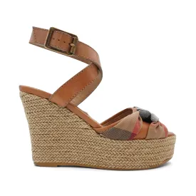 Burberry Espadrille Wedge - Women's 36