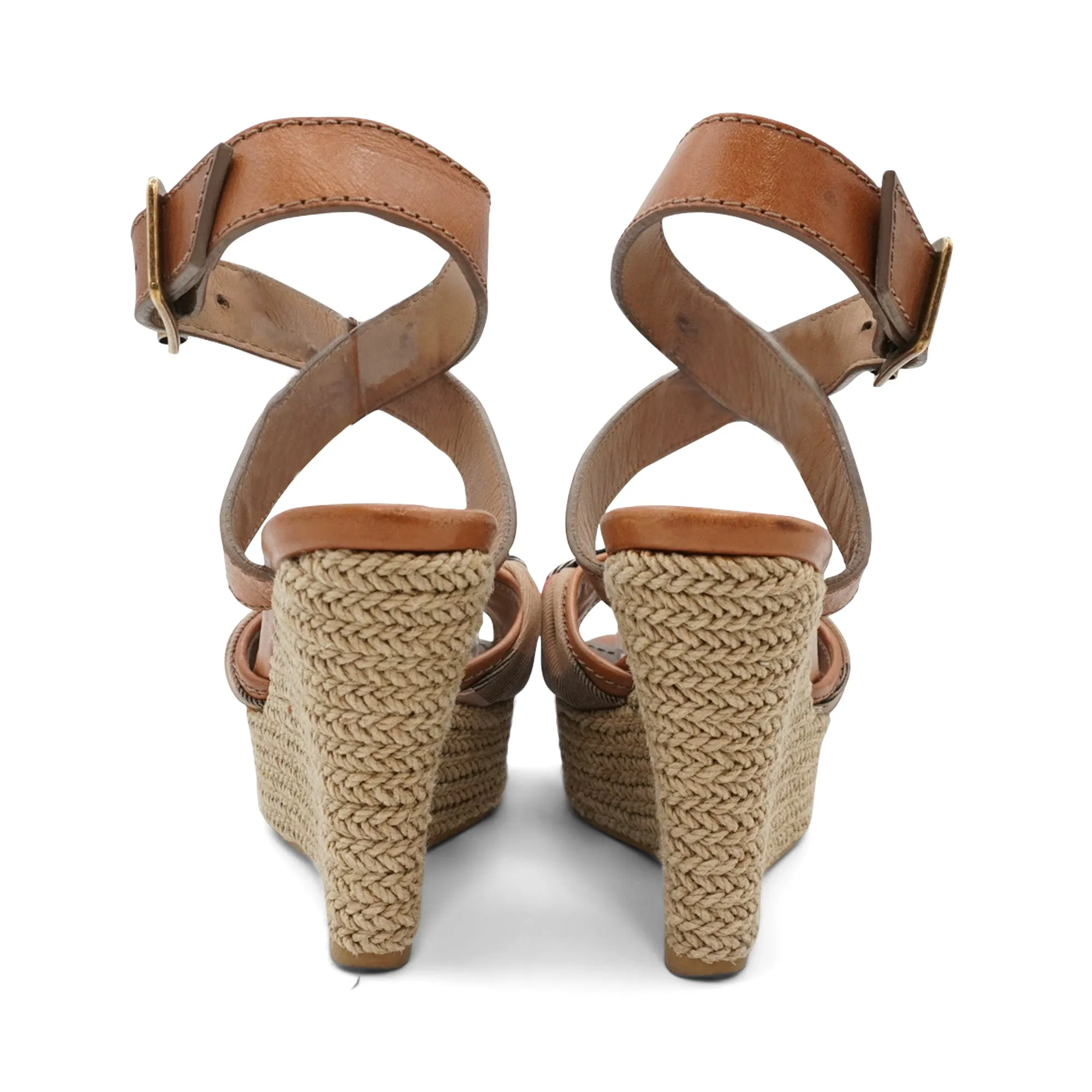 Burberry Espadrille Wedge - Women's 36