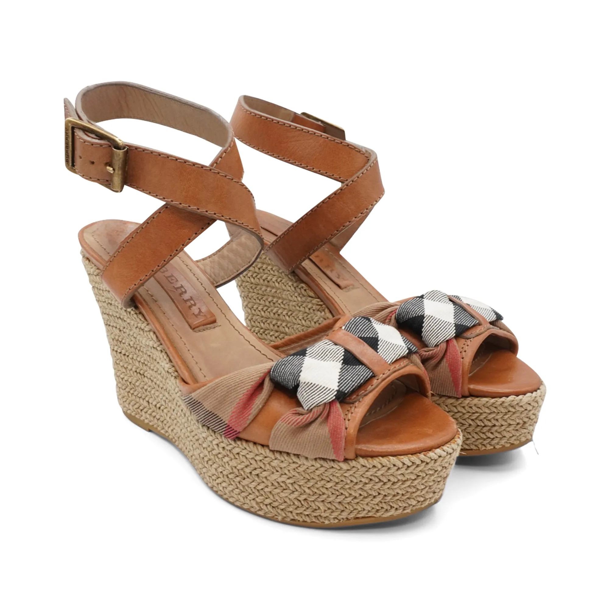 Burberry Espadrille Wedge - Women's 36