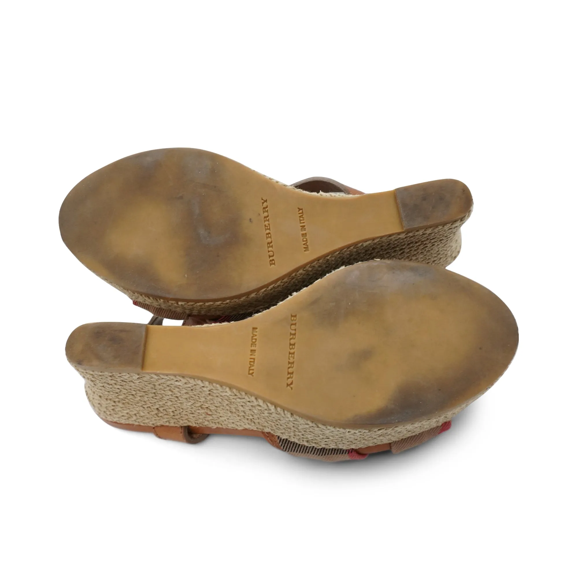 Burberry Espadrille Wedge - Women's 36