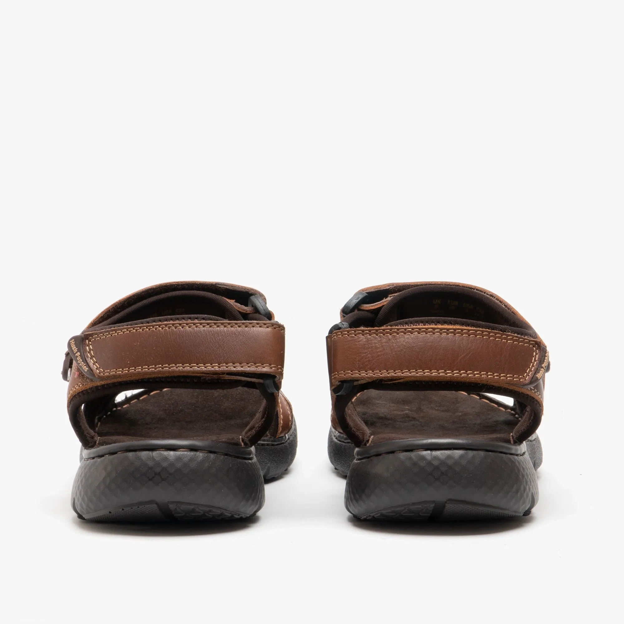 CARTER Mens Leather Sandals Brown
