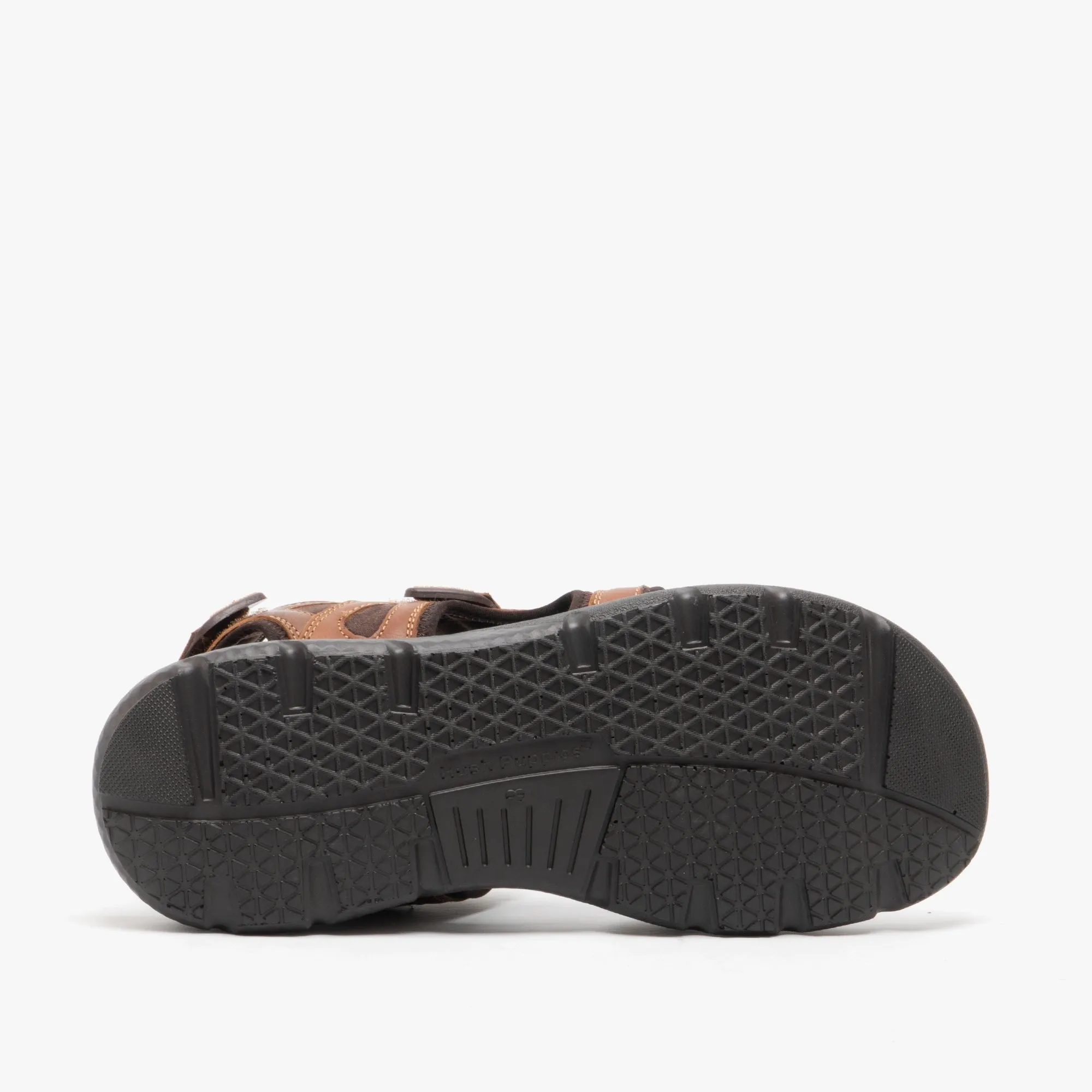CARTER Mens Leather Sandals Brown