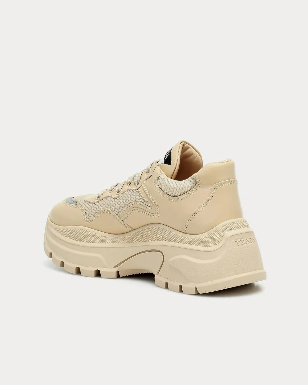 Centaurus leather Beige Low Top Sneakers