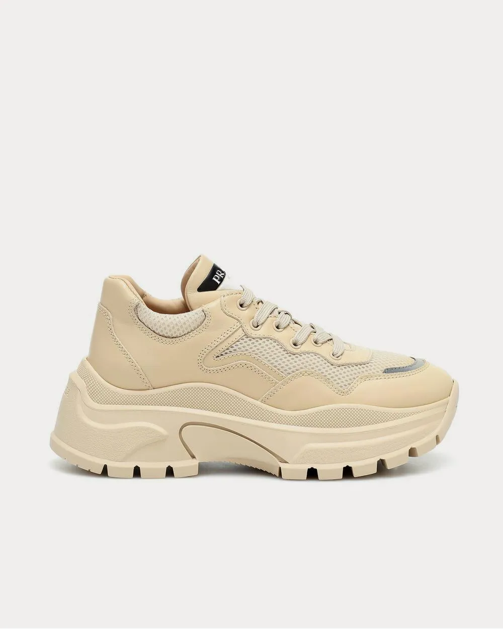 Centaurus leather Beige Low Top Sneakers