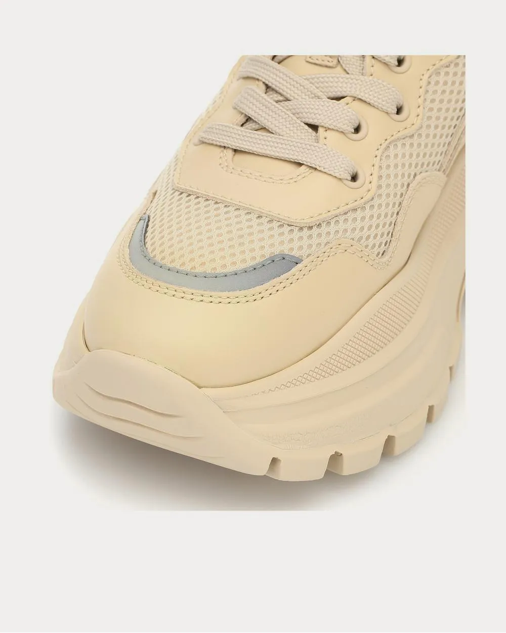 Centaurus leather Beige Low Top Sneakers