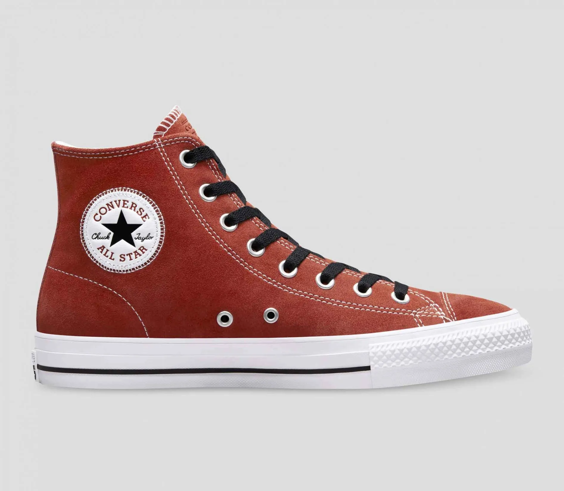 Converse CONS Chuck Taylor All Star Pro Suede High Top Dark Terracotta