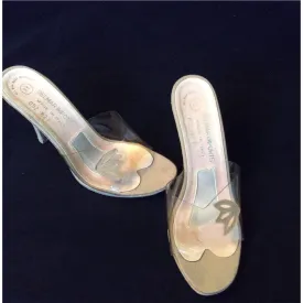 Delmar Clear Pin-up Mules
