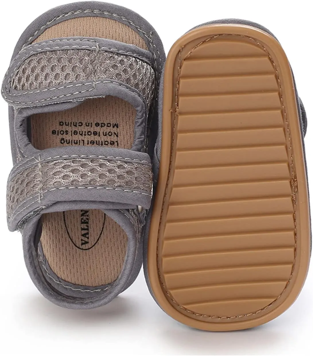 E-FAK Baby Boys Girls Summer Sandals Outdoor Beach Anti-Slip Rubber Soft Sole Newborn Toddler First Walker Shoes