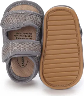 E-FAK Baby Boys Girls Summer Sandals Outdoor Beach Anti-Slip Rubber Soft Sole Newborn Toddler First Walker Shoes