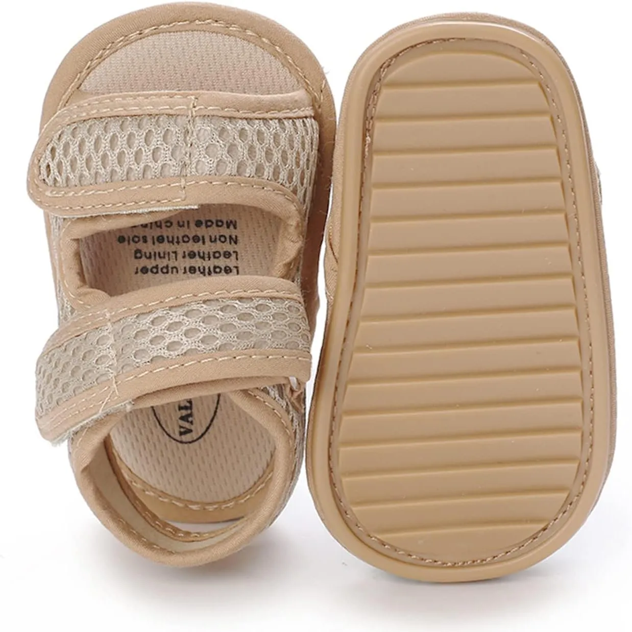 E-FAK Baby Boys Girls Summer Sandals Outdoor Beach Anti-Slip Rubber Soft Sole Newborn Toddler First Walker Shoes