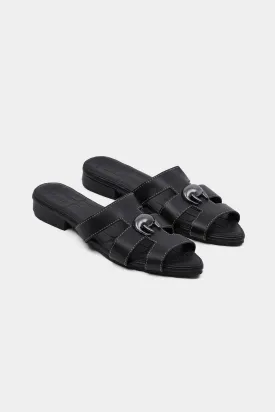 Ebony Helix Resort Mules