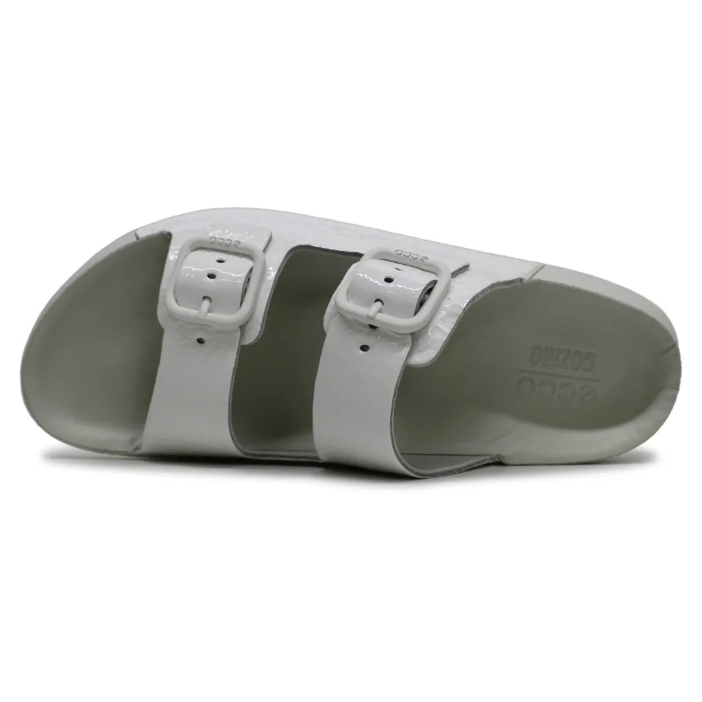 Ecco Cozmo Leather Women's Slides Sandals
