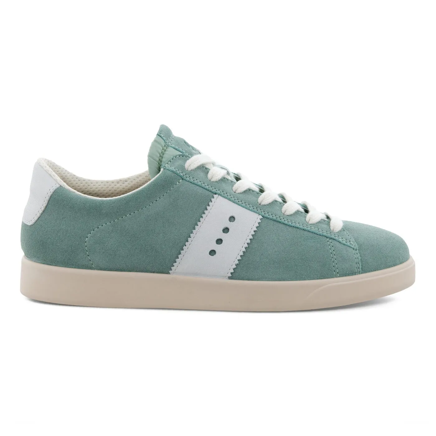 Ecco Women's Street Lite Sneakers- Ice Flower/ White