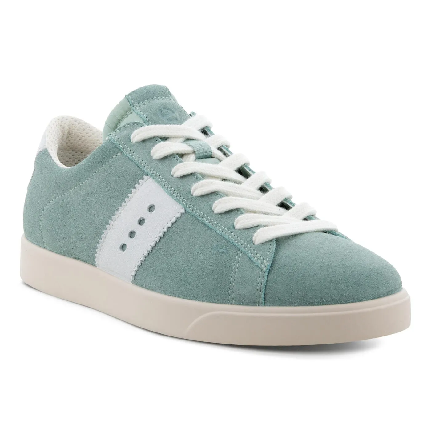 Ecco Women's Street Lite Sneakers- Ice Flower/ White