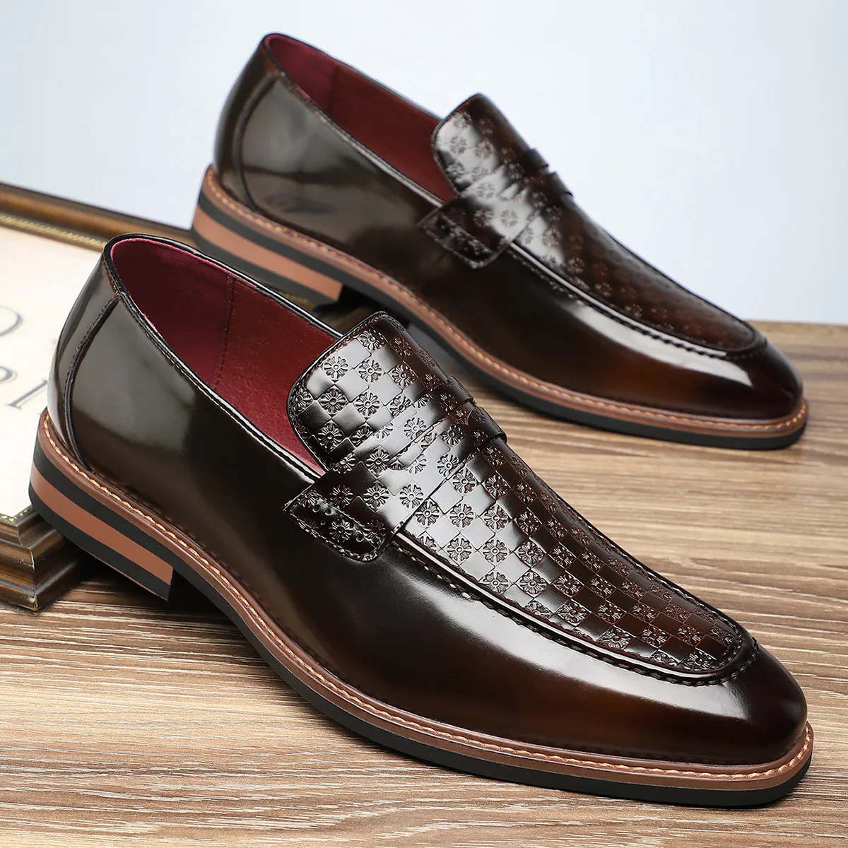 Giovanni Bellini Leather Loafers