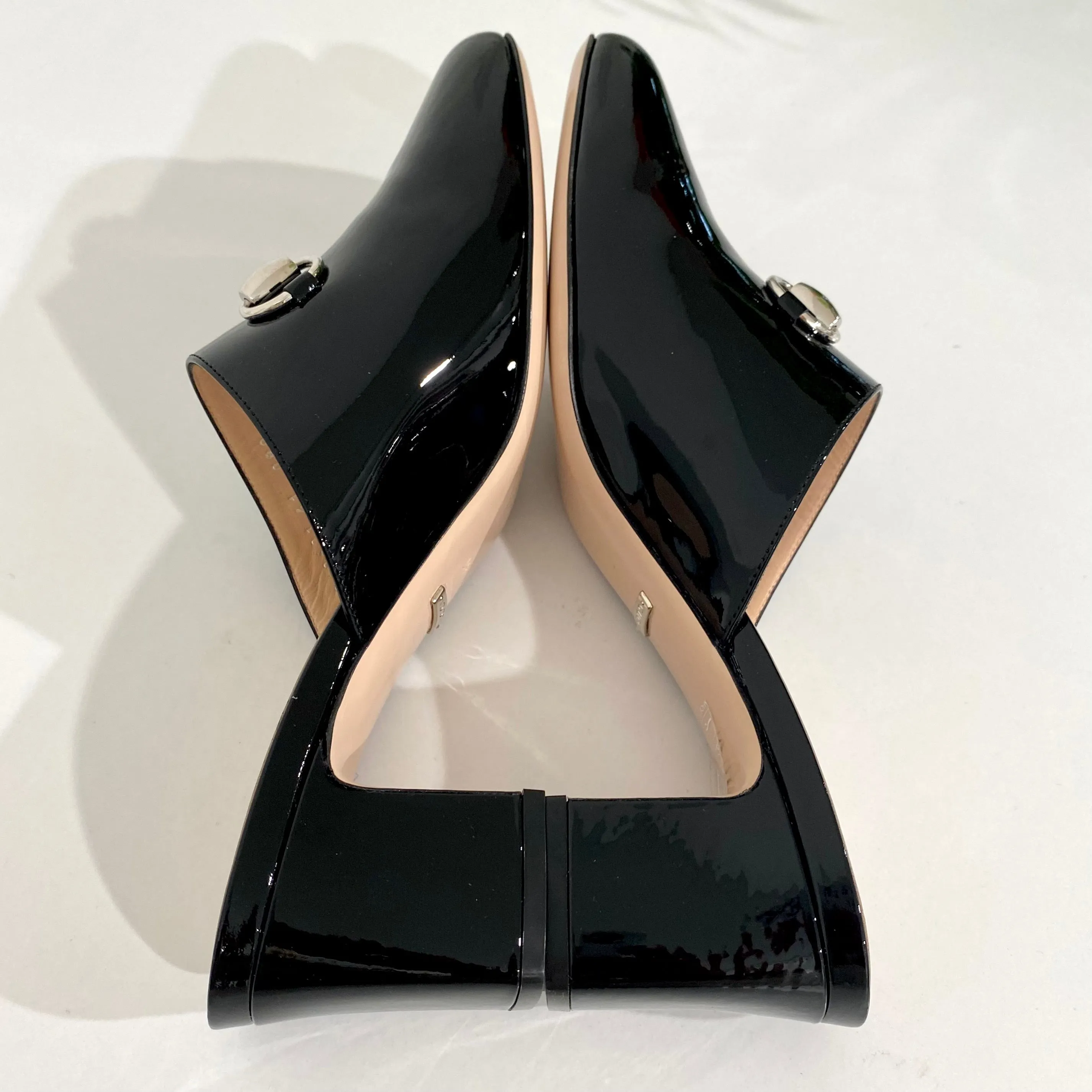 Gucci Unworn Black Lexie Mules