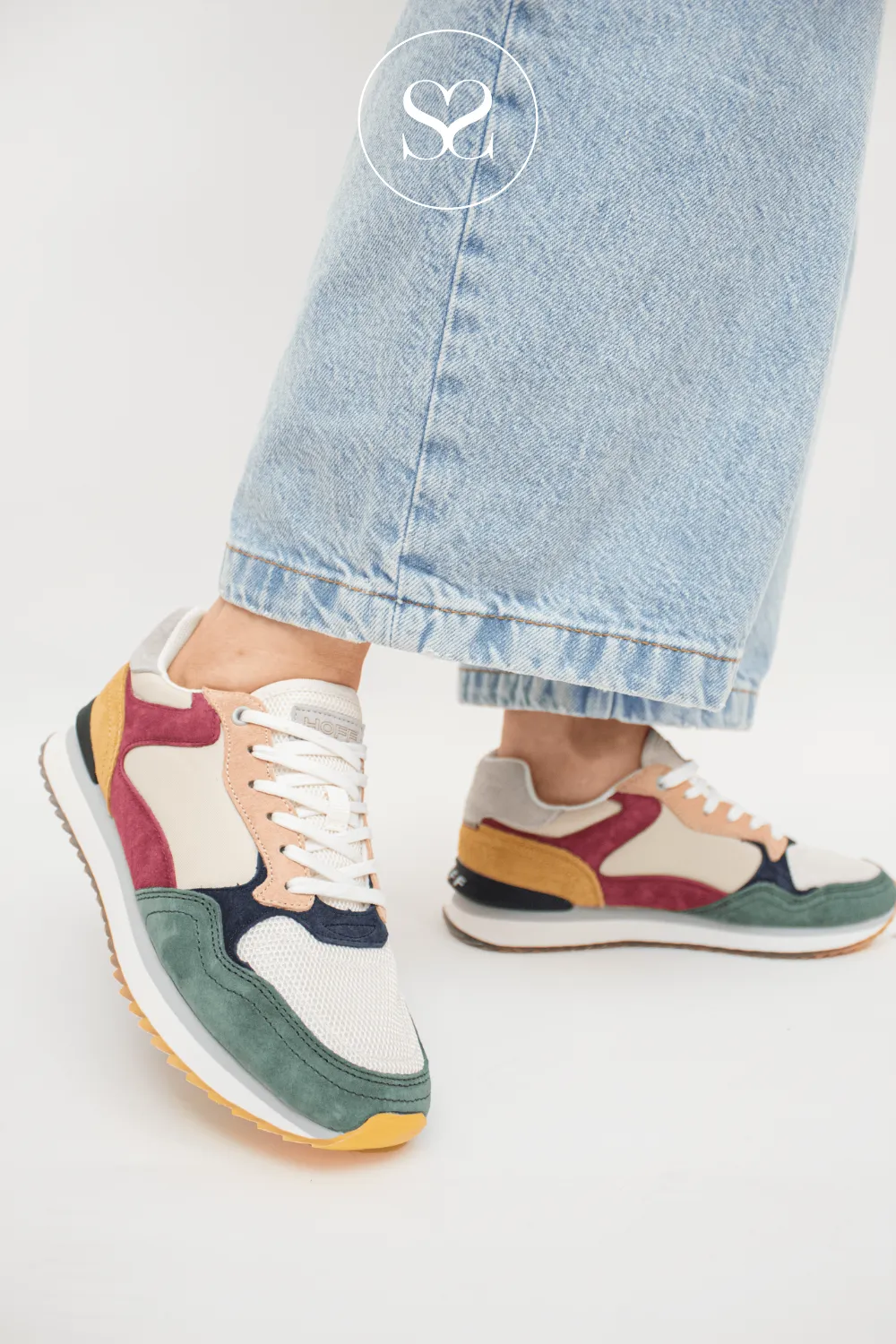 HOFF MONTREAL COLOURFUL CUSHIONED TRAINERS
