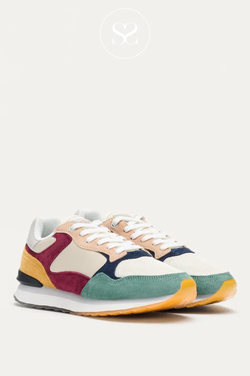 HOFF MONTREAL COLOURFUL CUSHIONED TRAINERS