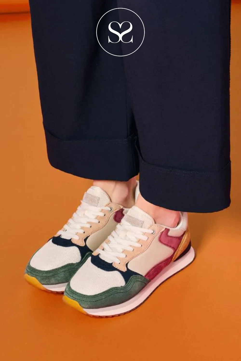 HOFF MONTREAL COLOURFUL CUSHIONED TRAINERS