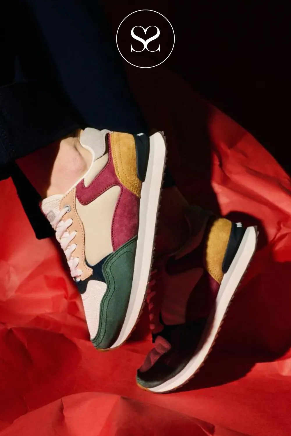 HOFF MONTREAL COLOURFUL CUSHIONED TRAINERS