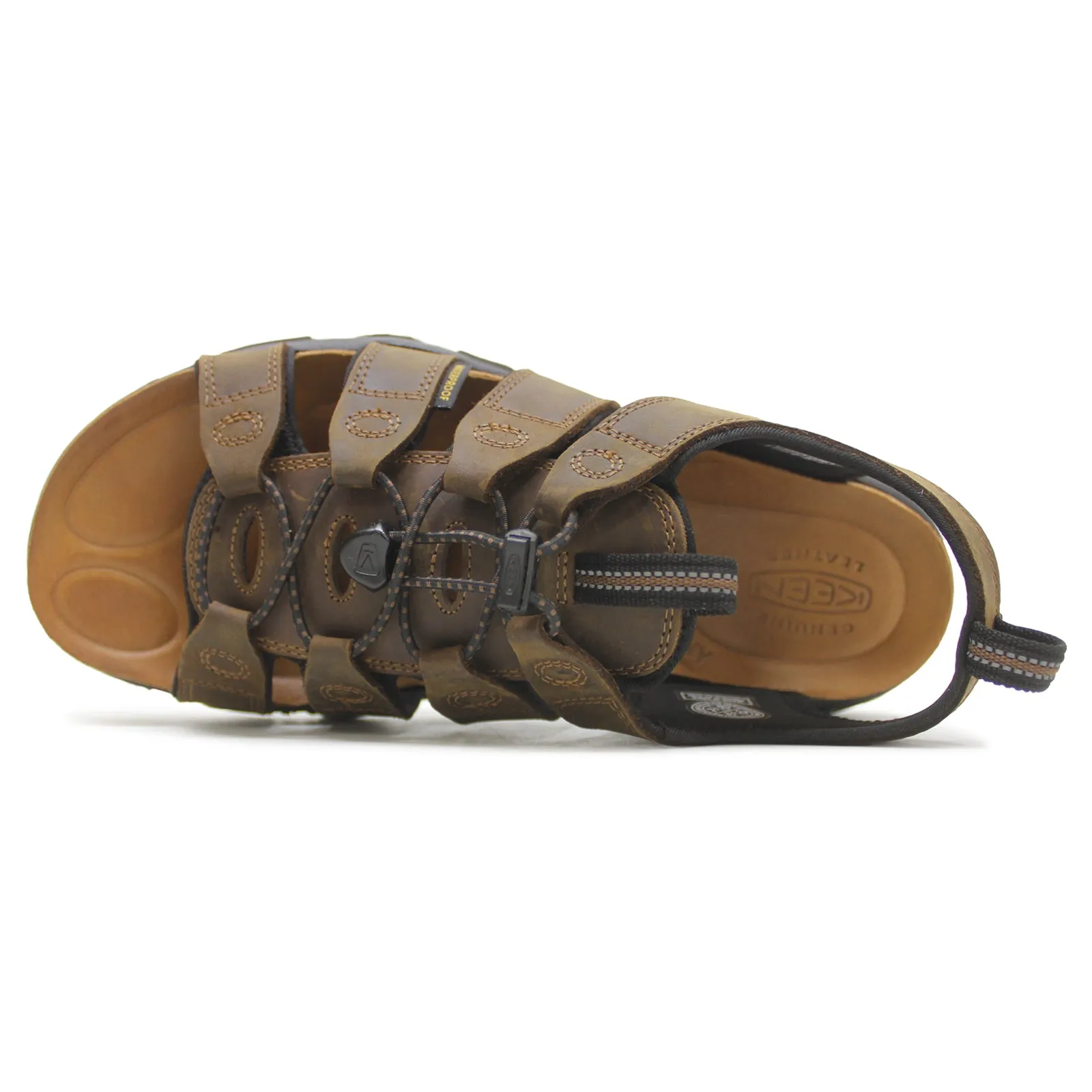 Keen Daytona II Full Grain Leather Men's Casual Sandals - UK 12 - US 13 Men - EU 47