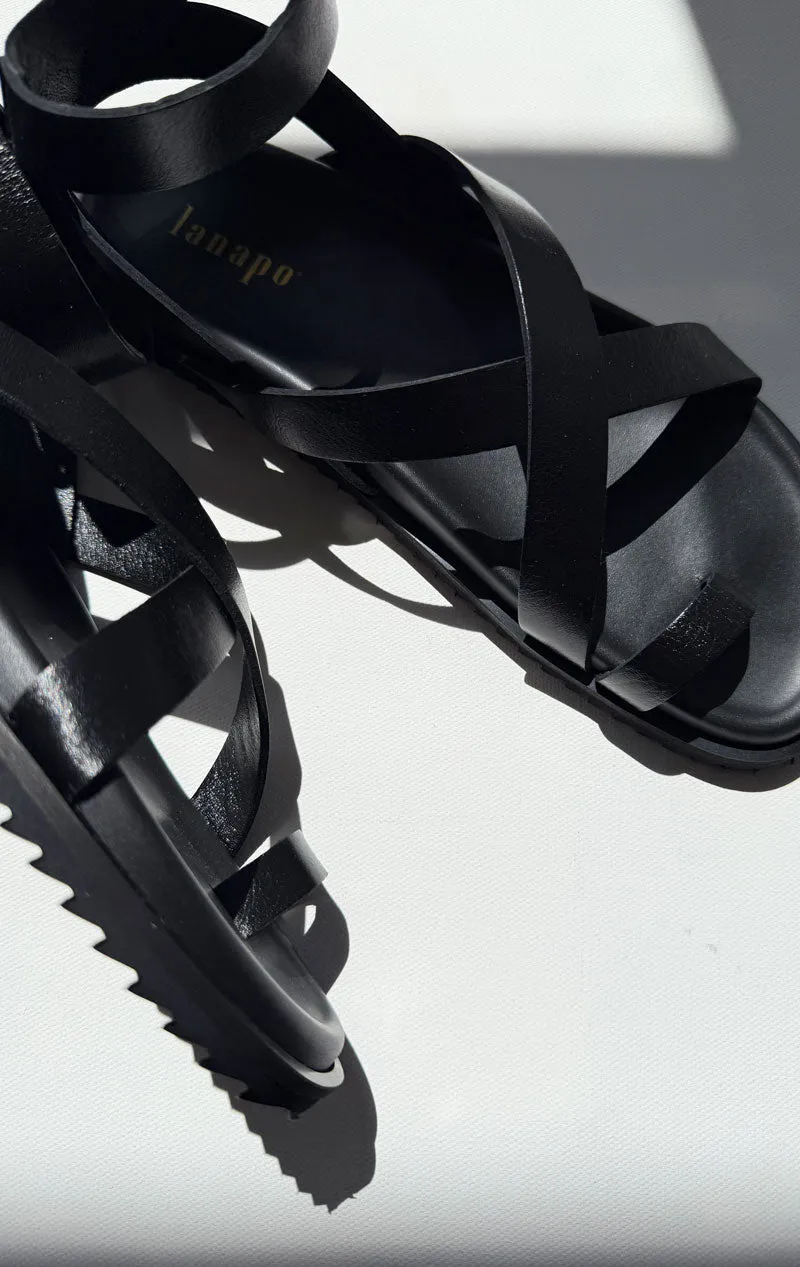 Lanapo  Criss Cross Sandal