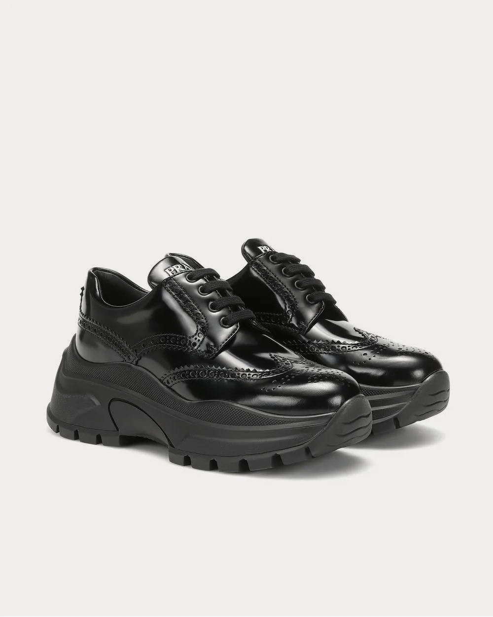 Leather nero Low Top Sneakers